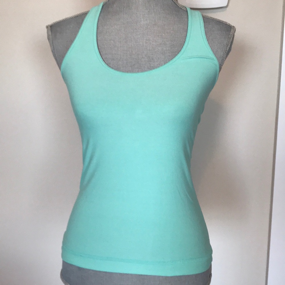 Lululemon mint green cool racerback tank